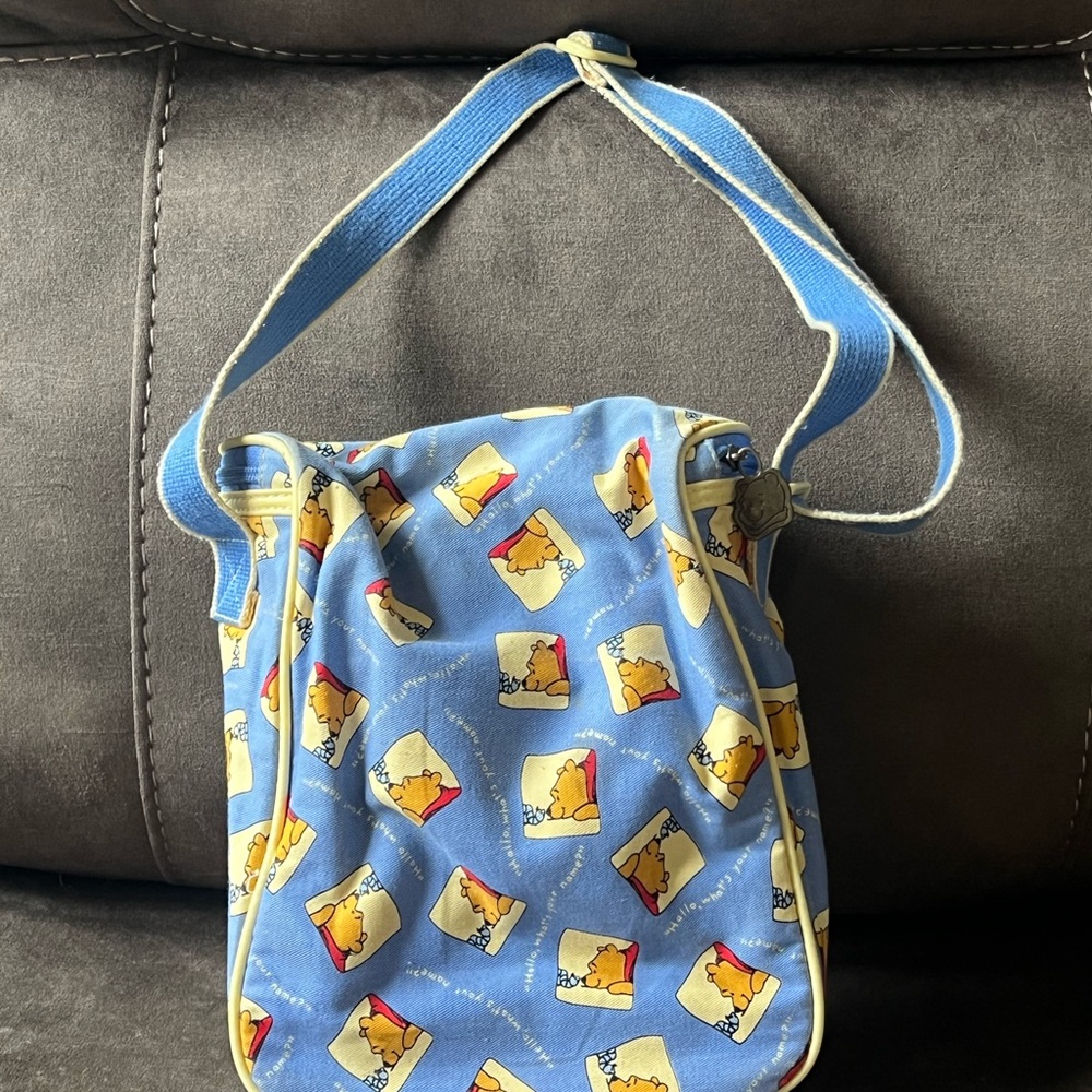Winnie the‎ Pooh Soft Lunchbox/Diaper Bag VTG - Picture 2 of 5